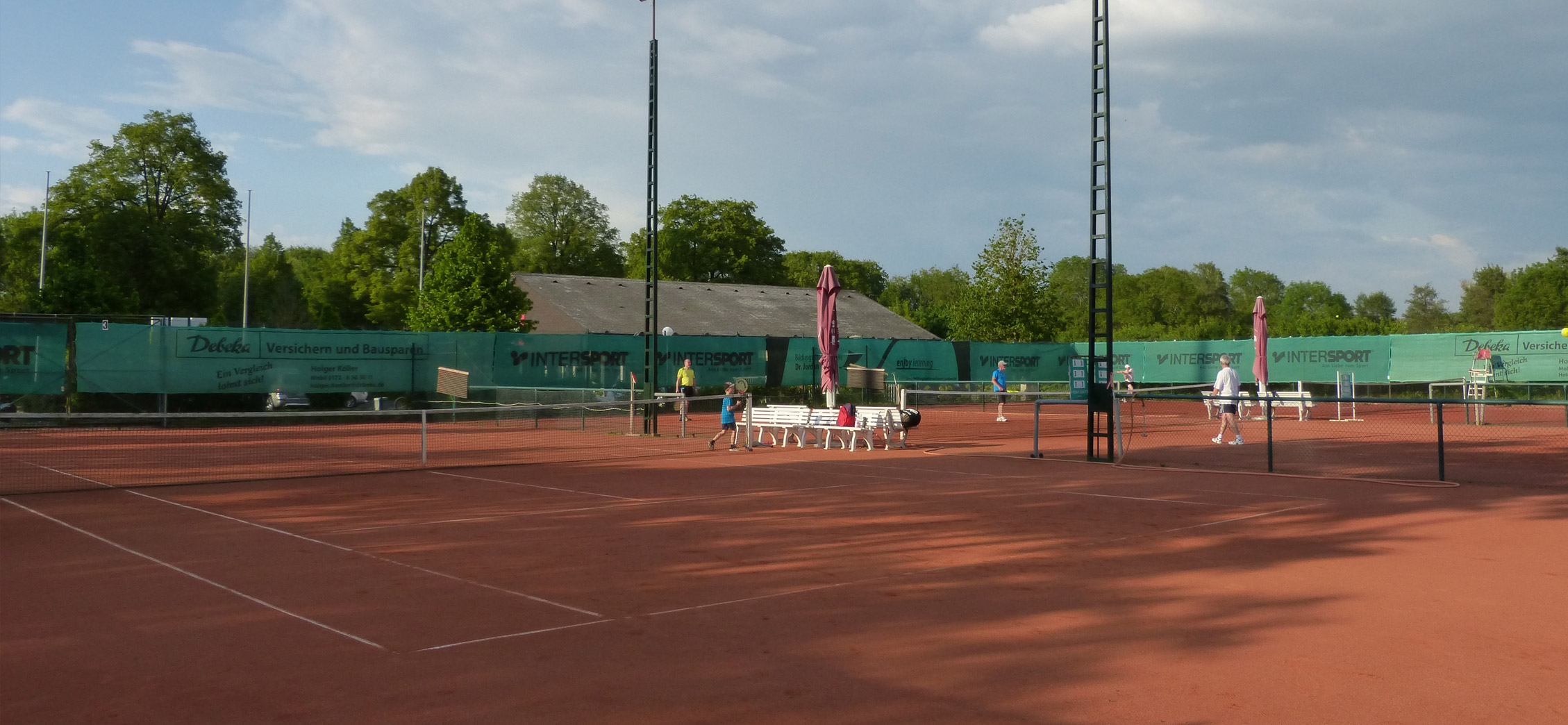 Tennisplätze des TCB